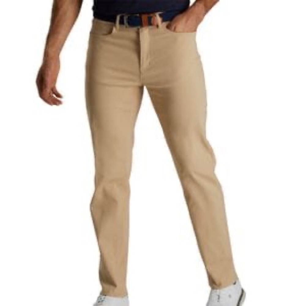 Footjoy Cotton Twill 5-Pocket Pant 36 x 34 NWT